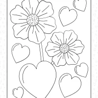 sweetheart coloring page for valentine