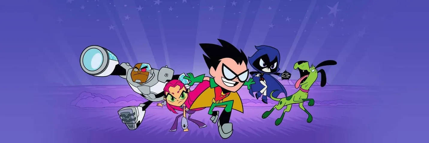 teen titans go banner