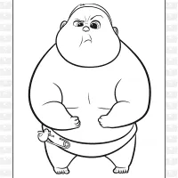 The Boss Baby Jimbo Coloring Page 10 the boss baby jimbo coloring page