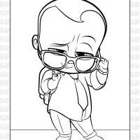 The Boss Baby Pdf Coloring Pages 7 the boss baby pdf coloring pages