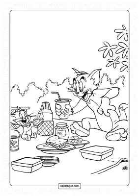 Tom and Jerry Picnic