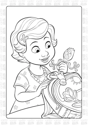 Toy Story Coloring Activities