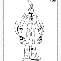 Way Big Ben 10 Reboot Coloring Page 30 way big ben 10 reboot coloring page
