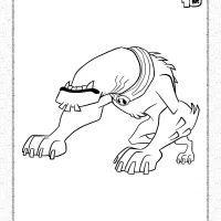 Wildmutt Omniverse Coloring Page 19 Wildmutt Omniverse Coloring Page