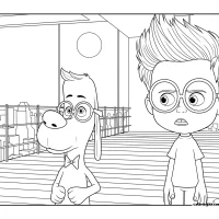 Free Mr Peabody and Sherman Coloring Sheets for Kids