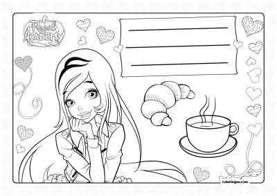 Free Regal Academy Coloring Pages