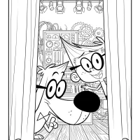 Free Sherman and Peabody Coloring Pages