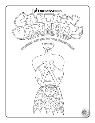 Movie Soundtrack Cover Coloring Page