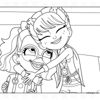 Polly Pocket Best Friends Coloring Pages 6 Polly Pocket Best Friends Coloring Pages