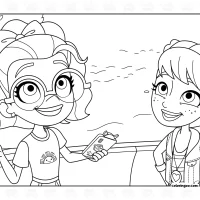 Pollyville Adventures Coloring Pages 12 Pollyville Adventures Coloring Pages
