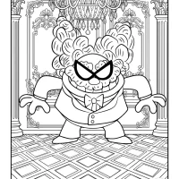 Professor Poopypants Hallway Coloring Page 3 Professor Poopypants Hallway Coloring Page