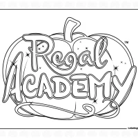 Regal Academy White and Black Logo Outline 1 Regal Academy White and Black Logo Outline