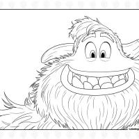 Smallfoot Migo Coloring Sheet 6 Smallfoot Migo Coloring Sheet