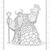 Smallfoot the Stonekeeper Coloring Page 3 Smallfoot the Stonekeeper Coloring Page