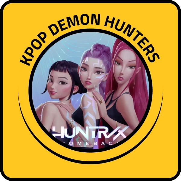 Free Printable Coloring Pages for Kids 40 kpop demon hunters yellow button