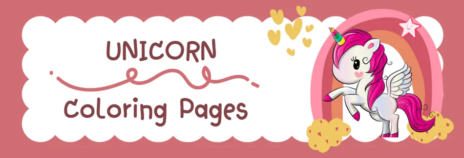 unicorn coloring pages for kids
