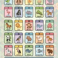 Alphabet Animals for Preschool 30 Alphabet Animals for Preschool