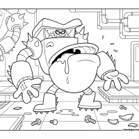 Captain Underpants Turbo Toilet Coloring Page 1 Captain Underpants Turbo Toilet Coloring Page