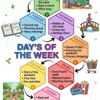 Days of the Week Educational Worksheet 14 Days of the Week Educational Worksheet