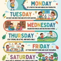 Free Days of the Week Educational Poster 27 Free Days of the Week Educational Poster