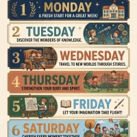 Free Days of the Week for Kids Poster 26 Free Days of the Week for Kids Poster