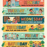 Free Printable Days of the Week Poster 25 Free Printable Days of the Week Poster