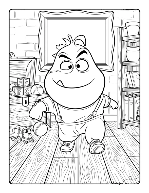Mr Piranha The Bad Guys Coloring Pages