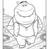 Mr Shark The Bad Guys Coloring Pages 9 Mr Shark The Bad Guys Coloring Pages