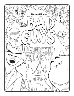 The Bad Guys Pdf Coloring Activities
