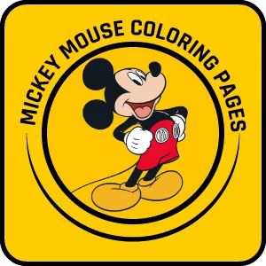 Free Printable Coloring Pages for Kids 8 mickey mouse yellow button