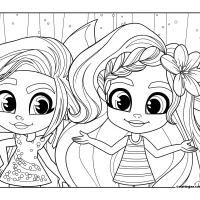 Hairdorables Coloring Sheet