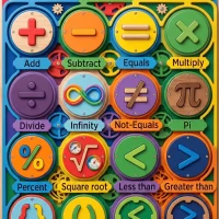 Plastic Math Symbols Worksheet 5 Plastic Math Symbols Worksheet
