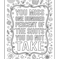 You Miss One Hundred Percent of the Shots You do not Take 2 You miss one hundred percent of the shots you do not take