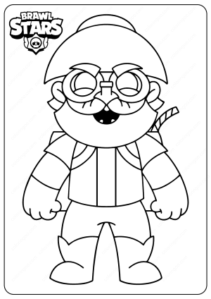 brawl stars printable coloring pages