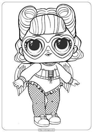 Angel Lol Doll Coloring Pages th