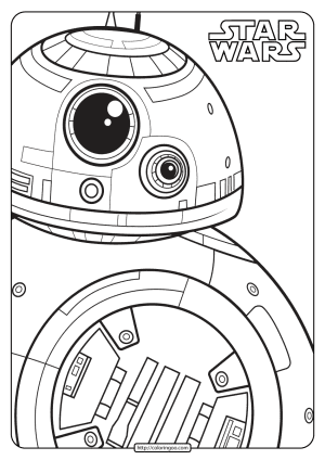 printable star wars bb 8 coloring pages