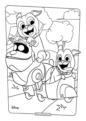 printable puppy dog pals coloring book pages 2
