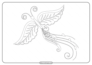 free printable butterfly pdf coloring pages 58 e1591110261302