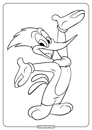 free printable woody woodpecker coloring pages 01
