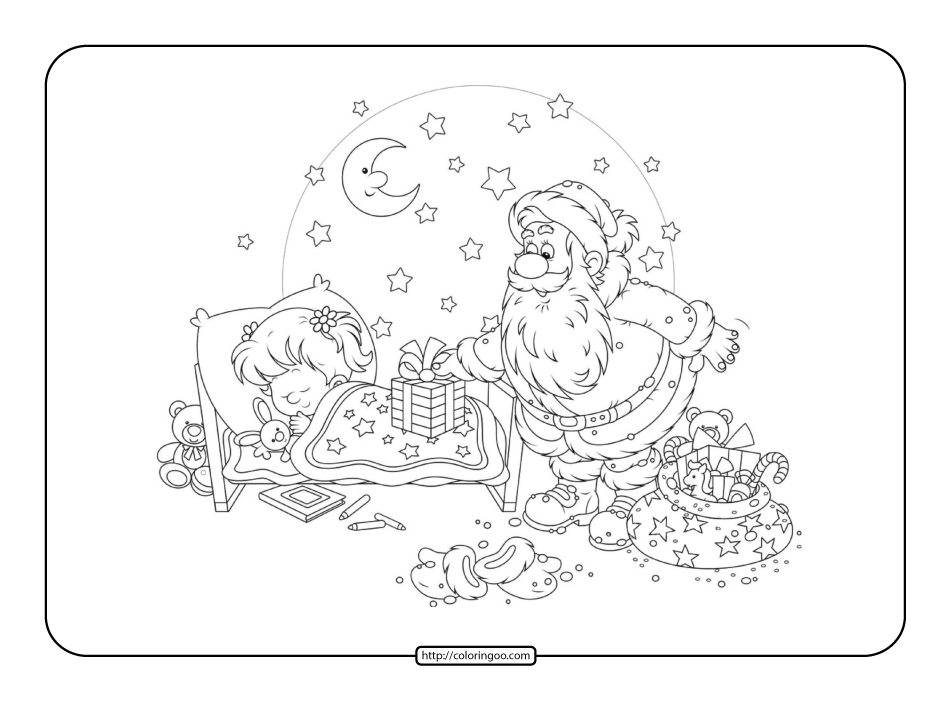 printable new years eve coloring page