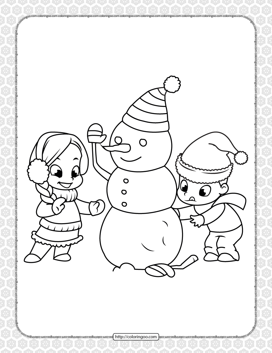 printable happy christmas coloring pages 11