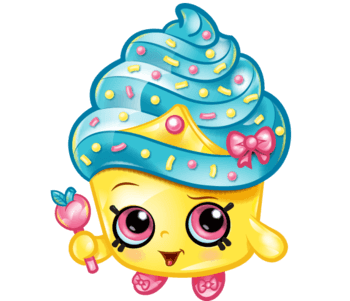 Free Printable Shopkins Cupcake Queen Coloring Page