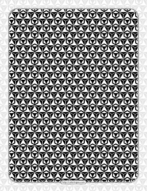 free printable hexagon pattern 003
