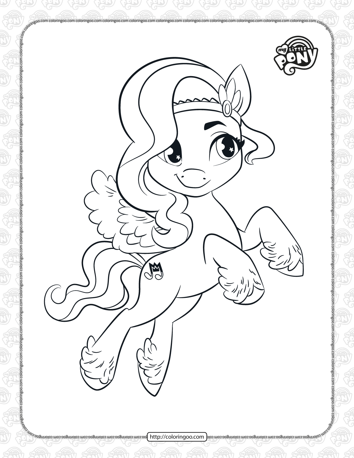 my little pony pipp petals coloring pages