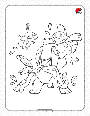 water type pokemon pdf coloring page