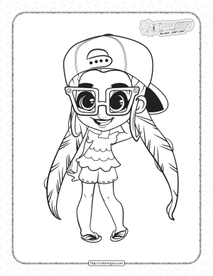 fashion doll noah coloring pages for girls