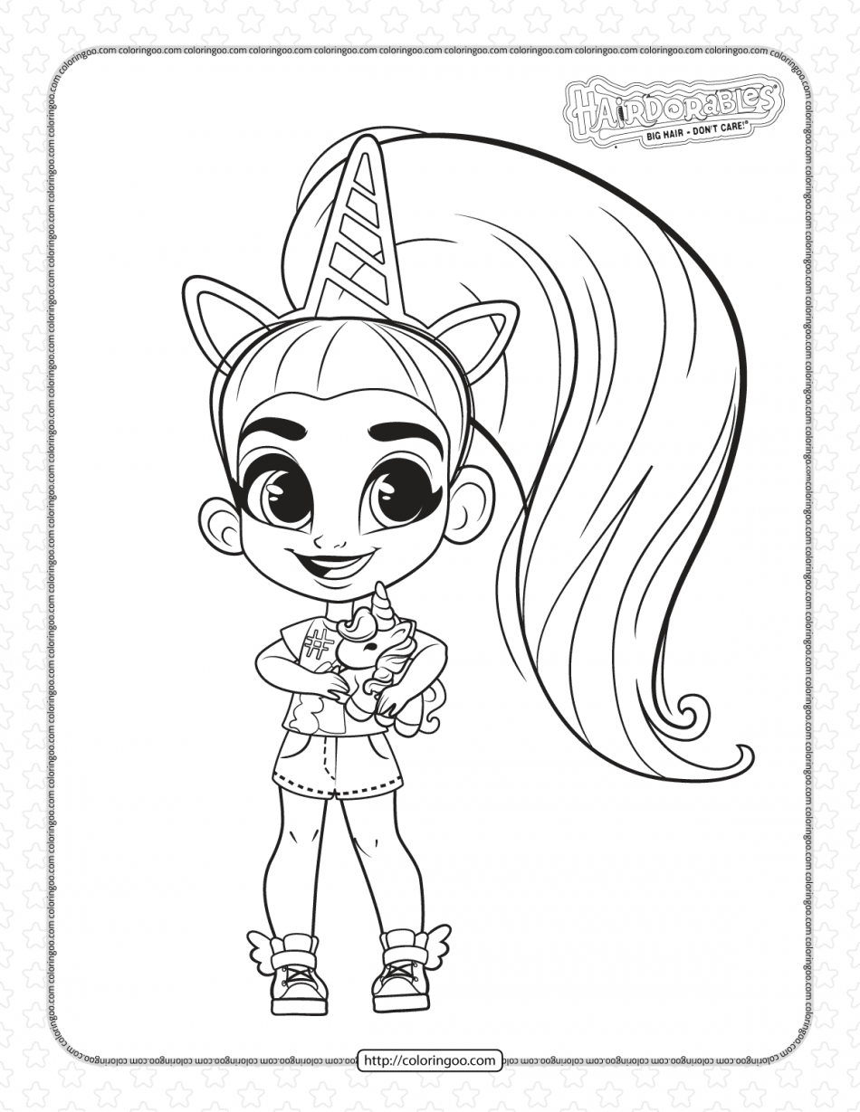 Daisy Duck Coloring Pages for Girls