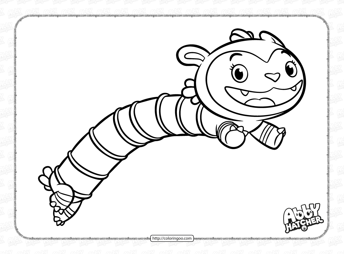 printable abby hatcher bo coloring pages