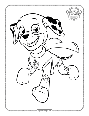 super puppy chase coloring page