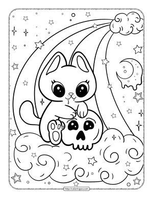 cute and creepy kawaii coloring book 04
